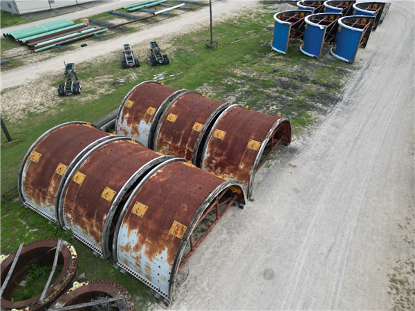 Unused Flsmidth 26’ X 43' (7.9m X 13m) Dual Pinion Ball Mill, 18,000 Kw (24,138 Hp))
